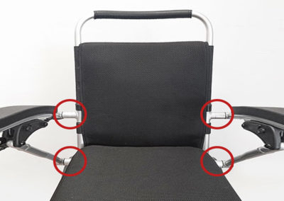 Zubehör für elektrischen Rollstuhl FreedomChair - Sitzbreitenerweiterung