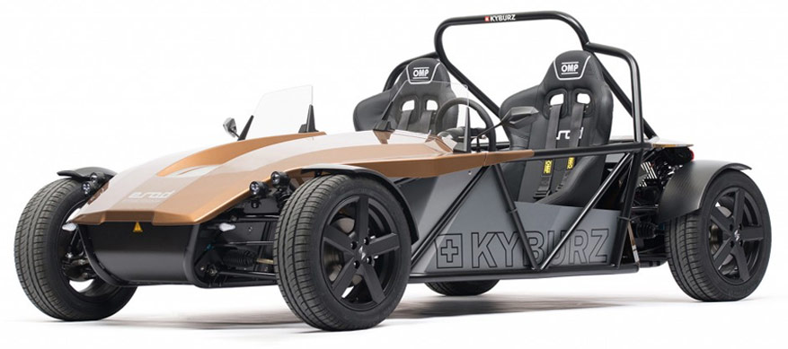 kyburz eRod - elektrischer Sportwagen
