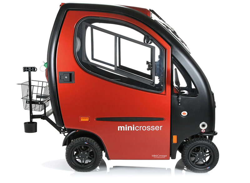 MiniCrosser X-CAB X1/X2 Elektro Seniorenmobil mit Kabine